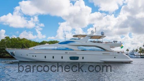 Azimut 105 Flybridge ficha tecnica